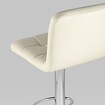 Барный стул с сиденьем молочного цвета Honory варинант исполнения - 6 | Loft Concept в Новосибирске