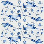 Плитка с узором Пистолеты варинант исполнения - 2 | Loft Concept в Новосибирске