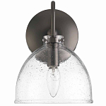 Бра с куполообразным прозрачным плафоном Glass Dome with Seeds варинант исполнения - 4 | Loft Concept в Новосибирске