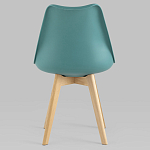 Стул с основой из пластика и мягким сиденьем Arvika Azure варинант исполнения - 4 | Loft Concept в Новосибирске