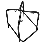 Барный стул со спинкой и подлокотниками на 4-х металлических ножках Douglas Rhombus Серый Велюр варинант исполнения - 6 | Loft Concept в Новосибирске