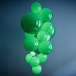 Люстра Grape Balls Зеленое стекло  варинант исполнения - 1 | Loft Concept в Новосибирске