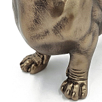 Статуэтка такса с реалистичными деталями и гладкой поверхностью Dachshund Style варинант исполнения - 4 | Loft Concept в Новосибирске