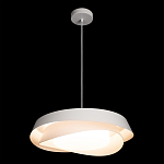 Подвесной светильник круглый белого цвета из металла Vita Cuna варинант исполнения - 4 | Loft Concept в Новосибирске