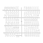 Доска для заметок Upcoming Events варинант исполнения - 3 | Loft Concept в Новосибирске