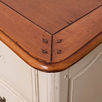 ТВ-тумба из массива дерева в стиле прованс Montmartre Provence TV Stand варинант исполнения - 5 | Loft Concept в Новосибирске