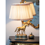 Настольная лампа из фарфора Лошадь Frodi варинант исполнения - 4 | Loft Concept в Новосибирске