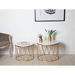 Столик дизайнерский The White Touch варинант исполнения - 3 | Loft Concept в Новосибирске