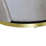 Кресло вращающееся велюровое кремовое Rotation варинант исполнения - 3 | Loft Concept в Новосибирске