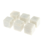 Камни для охлаждения виски из белого мрамора Natural Stone Cube варинант исполнения - 3 | Loft Concept в Новосибирске