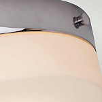 Потолочный светильник для ванных комнат с цилиндрическим плафоном из опалового стекла Elstead Lighting варинант исполнения - 2 | Loft Concept в Новосибирске