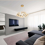 Люстра подвесная с 6-ю круглыми светодиодными лампами Catcher варинант исполнения - 2 | Loft Concept в Новосибирске