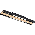 Потолочный светильник черный GAVIN WOOD 1 варинант исполнения - 1 | Loft Concept в Новосибирске