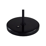 Настольная лампа черного цвета с круглым основанием и длинным прямым плафоном Trumpet tube варинант исполнения - 3 | Loft Concept в Новосибирске