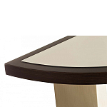 Консоль на полукруглой основе Stylish Pearl варинант исполнения - 4 | Loft Concept в Новосибирске