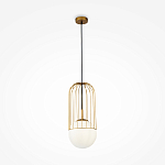 Подвесной светильник Cage Ball Pendant варинант исполнения - 1 | Loft Concept в Новосибирске