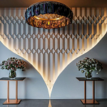 Гипсовая 3D Панель CRYSTAL SYMPHONY A варинант исполнения - 1 | Loft Concept в Новосибирске