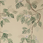 Обои ручная роспись Silk Tree Special Colurway on Sabbia slub silk варинант исполнения - 1 | Loft Concept в Новосибирске