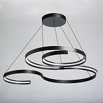 Люстра подвесная светодиодная в виде волнообразной ленты Ribbon Vortex варинант исполнения - 4 | Loft Concept в Новосибирске