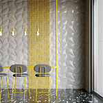 Гипсовая 3D панель с принтографией PM-14 варинант исполнения - 1 | Loft Concept в Новосибирске