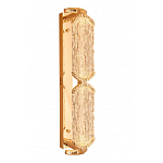 Бра прямоугольное с текстурным природным рисунком IceFlame варинант исполнения - 1 | Loft Concept в Новосибирске