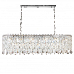Люстра овальная с хрустальными подвесками Roul Crystal Light варинант исполнения - 5 | Loft Concept в Новосибирске