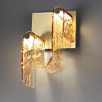 Бра волнистой формы из фактурного стекла Wave варинант исполнения - 7 | Loft Concept в Новосибирске