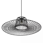 Подвесной светильник с плафоном из металлической сетки Lamp with Metal Mesh Shade варинант исполнения - 3 | Loft Concept в Новосибирске