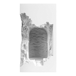 Встраиваемый в стену гипсовый светильник под покраску с эффектом разрушенной стены Antiquity Athena варинант исполнения - 2 | Loft Concept в Новосибирске