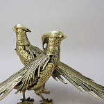 Статуэтка бронзовая пара Фазаны Bronze Birds варинант исполнения - 1 | Loft Concept в Новосибирске