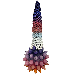 Статуэтка для интерьера цветной фрукт Tropical Fruit Pandora 68 варинант исполнения - 6 | Loft Concept в Новосибирске