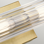 Бра горизонтальное с рифленым стеклянным плафоном Kichler варинант исполнения - 3 | Loft Concept в Новосибирске