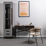 Стол рабочий в стиле лофт с ящиком и нишей для хранения Urban Style Space 2 варинант исполнения - 7 | Loft Concept в Новосибирске