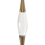 Подвесной светильник с хрустальным плафоном и бронзовым основанием Renee Glass Drops  варинант исполнения - 4 | Loft Concept в Новосибирске