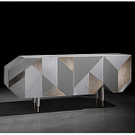 Комод с фасадом из геометрических фигур Coleccion Alexandra варинант исполнения - 2 | Loft Concept в Новосибирске