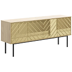 Длинная тумба с зеркальным декором Serena варинант исполнения - 1 | Loft Concept в Новосибирске