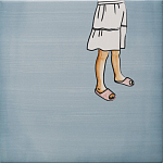 Плитка с узором Девочка единорог варинант исполнения - 4 | Loft Concept в Новосибирске