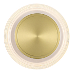 Бра круглое золото/прозрачный Plumpness LED 7 варинант исполнения - 3 | Loft Concept в Новосибирске