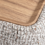 Столик прикроватный мягкий Soft Table from Chenille варинант исполнения - 4 | Loft Concept в Новосибирске