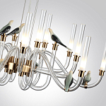 Люстра с декоративными птицами Ganthea D 93 см варинант исполнения - 3 | Loft Concept в Новосибирске