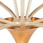 Люстра с плафонами в виде цветов Golden Bird of Paradise варинант исполнения - 2 | Loft Concept в Новосибирске
