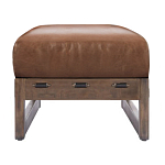 Банкетка Duncan винтажная коричневая кожа варинант исполнения - 2 | Loft Concept в Новосибирске