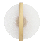 Бра с белым матовым стеклянным плафоном круглой формы Soft Glow Harmony варинант исполнения - 1 | Loft Concept в Новосибирске