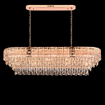 Люстра овальная с каскадом из прозрачного хрусталя Constant Sparks варинант исполнения - 2 | Loft Concept в Новосибирске