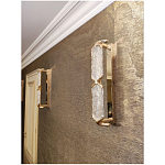 Бра прямоугольное с текстурным природным рисунком IceFlame варинант исполнения - 6 | Loft Concept в Новосибирске