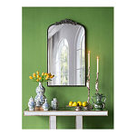 Ваза фигурная с сине-зелеными узорами распустившихся цветов Blossoming Spring варинант исполнения - 5 | Loft Concept в Новосибирске