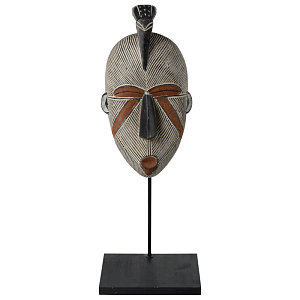 Маска народа Конго Ручная резьба