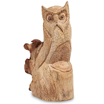 Статуэтка из дерева сова Animals of the World 20 варинант исполнения - 1 | Loft Concept в Новосибирске
