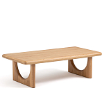 Стол журнальный из массива и шпона дуба Oak Essence Carden варинант исполнения - 1 | Loft Concept в Новосибирске