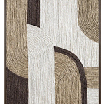 Панно из шнура геометрическая абстракция wall panel line II варинант исполнения - 1 | Loft Concept в Новосибирске